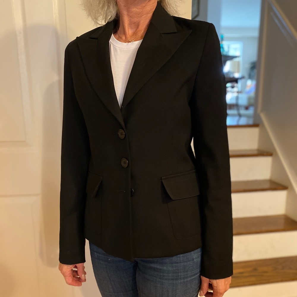 RK brand Black single Breasted Blazer